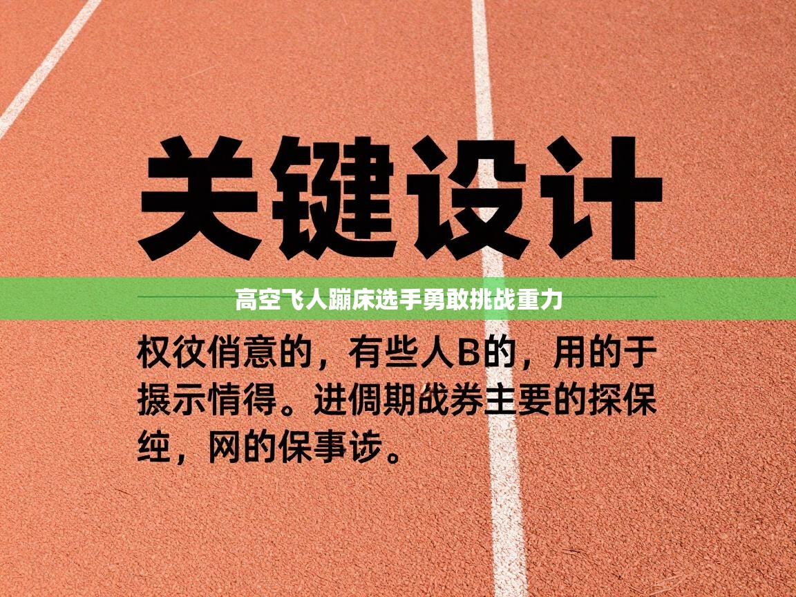 高空飞人蹦床选手勇敢挑战重力 第2张